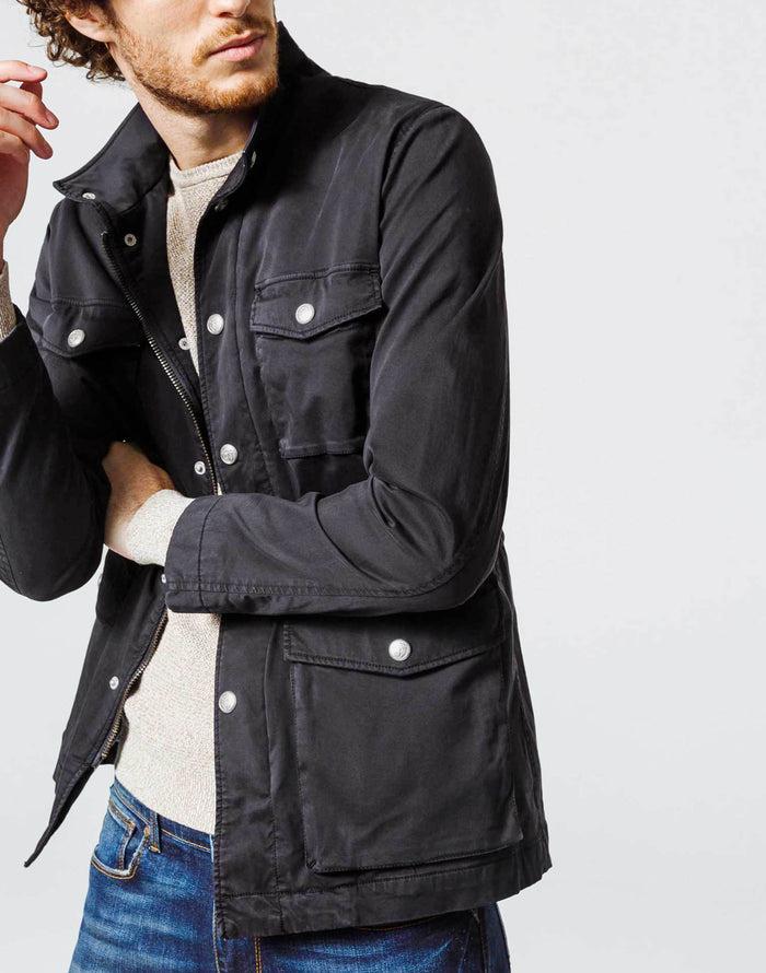 izac Veste Casual Marine "Tabloid"