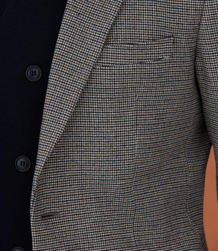 Izac Veste Casual Marron "Implicite"