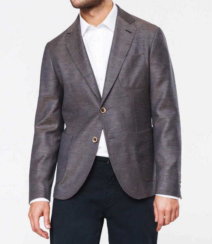 izac Veste casual marron "Master"