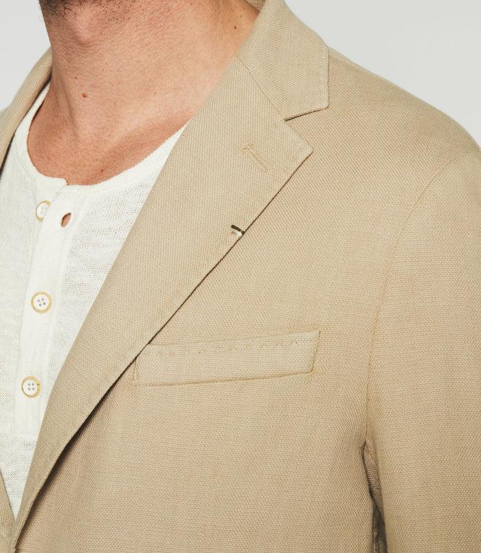 Izac Veste En Coton Armuré Beige ANDREAS