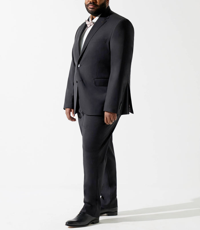 izac Veste en laine noir FLATEURBT