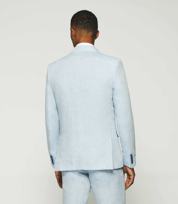 Izac Veste En Lin Séparable Ciel