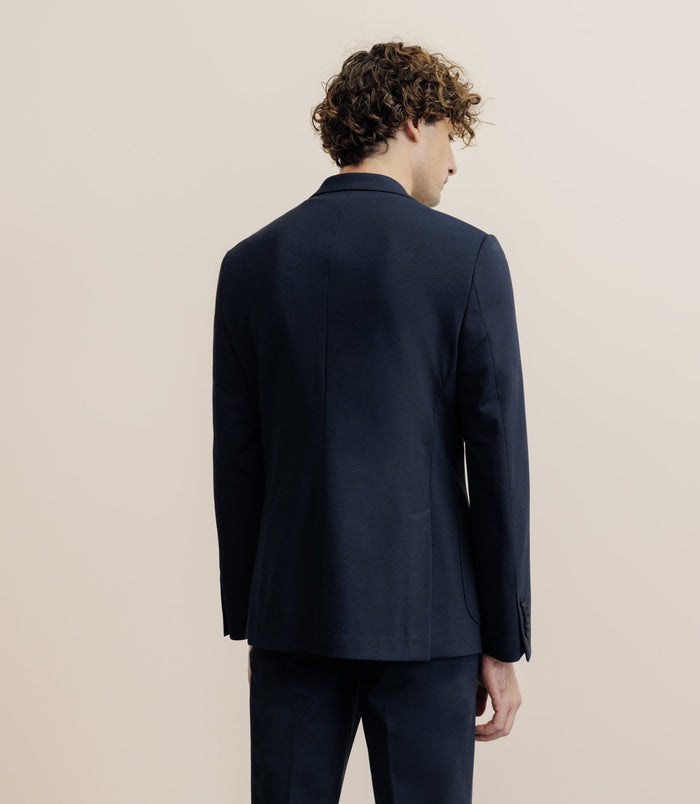 Izac Veste En Maille Marine