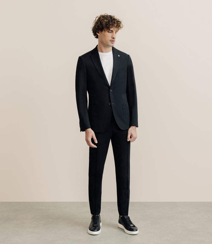 Izac Veste En Maille Noire