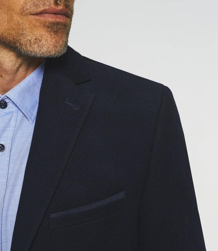 Izac Veste En Velours Armuré Marine DJANGO