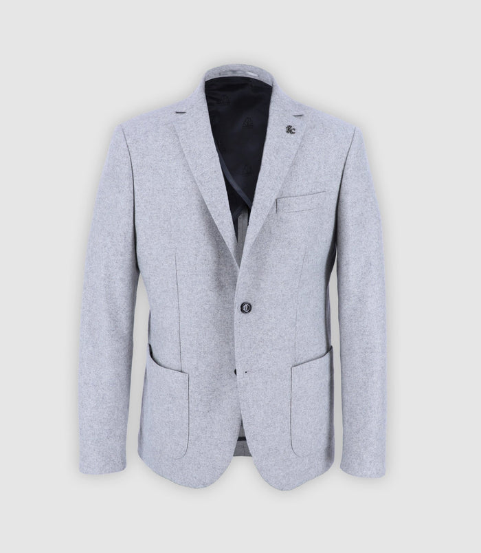 izac Veste gris clair