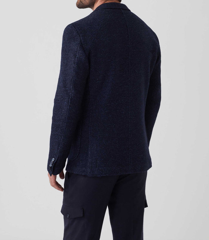 Izac Veste Maille Marine "Rare"