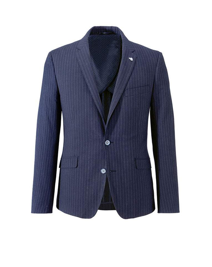 izac VESTE MARINE A RAYURES