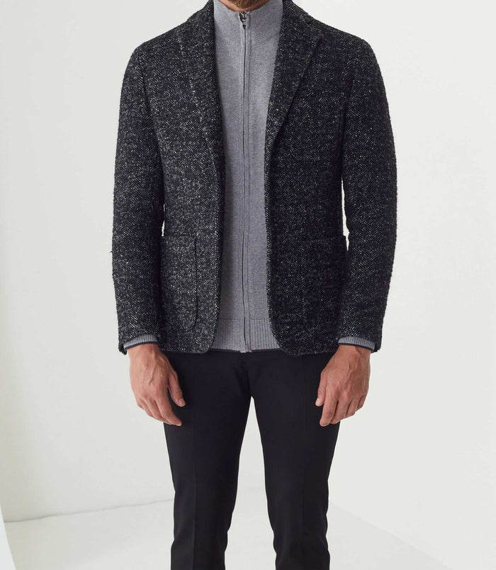 Izac Veste Poches Plaquées Noires "Ringo"