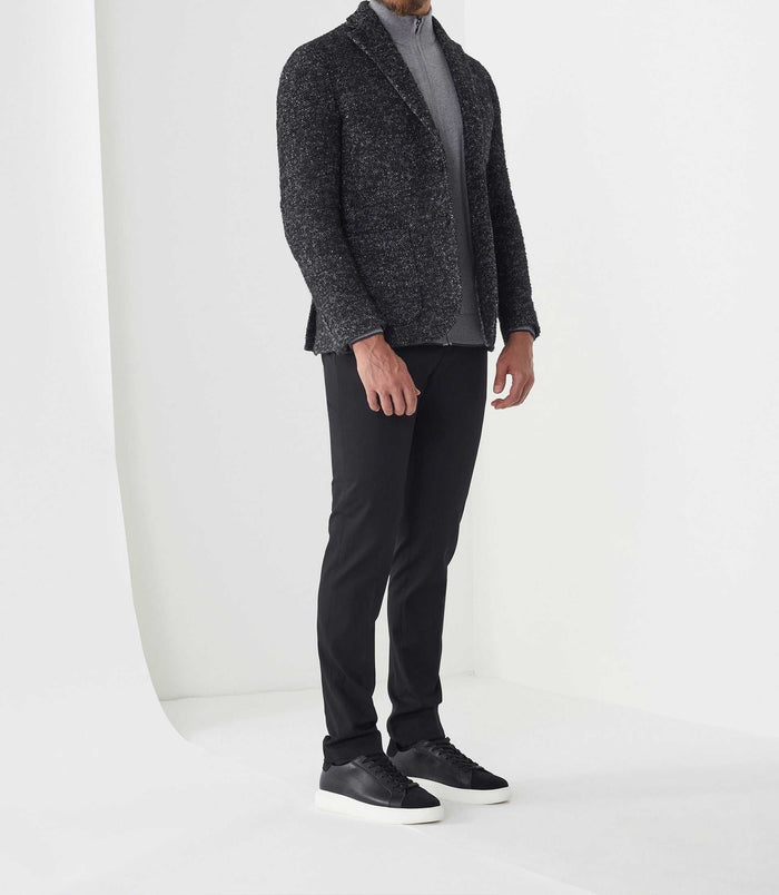 izac Veste poches plaquées noires "Ringo"