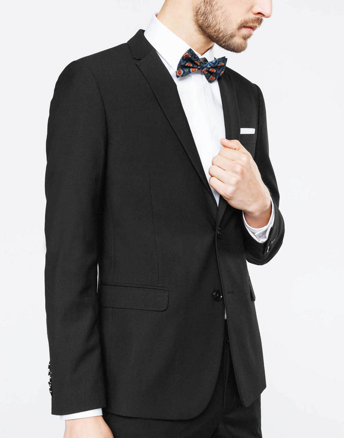 izac Veste revers cranté noir