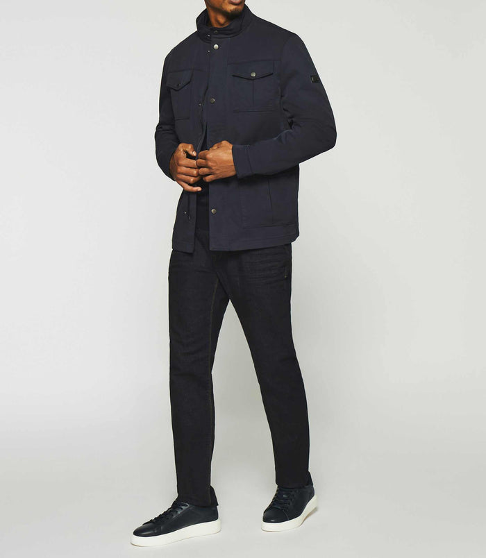 Izac Veste Saharienne 4 Poches Marine RONALD