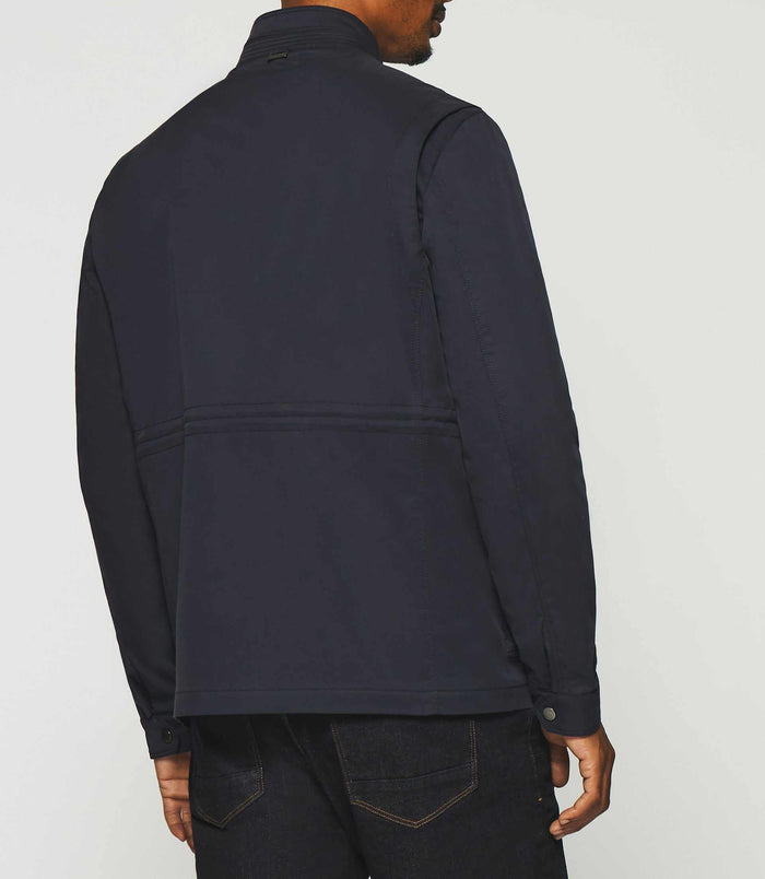 Izac Veste Saharienne 4 Poches Marine RONALD