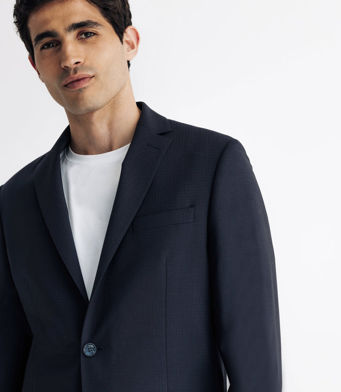 Izac Veste Séparable 2 Boutons Marine