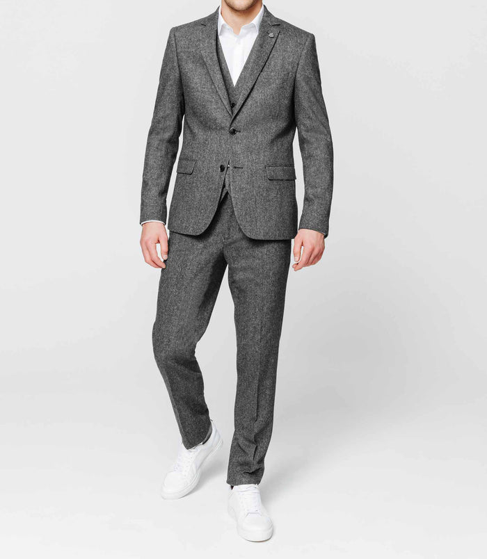 izac Veste tweed anthracite