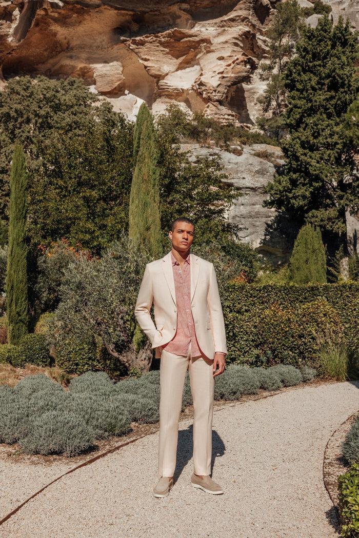 izac Veste ville 100% lin séparable pêche