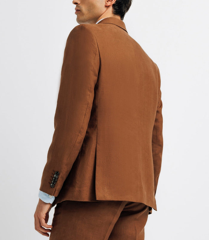 Izac Veste Ville 100% Lin Truffe