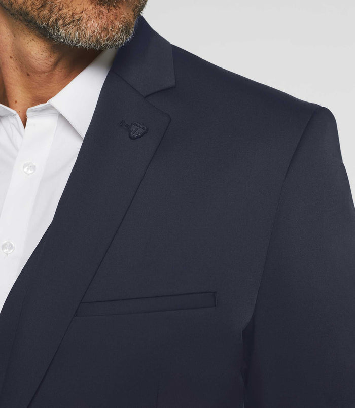 Izac Veste Ville 2 Boutons Marine "Cionac"