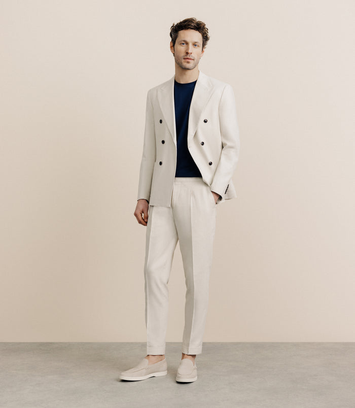 Izac Veste Ville Croisée Beige