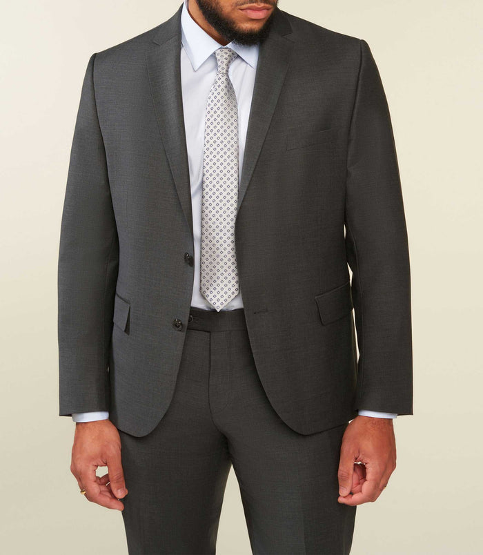 izac Veste ville en laine gris anthracite LIMONEBT