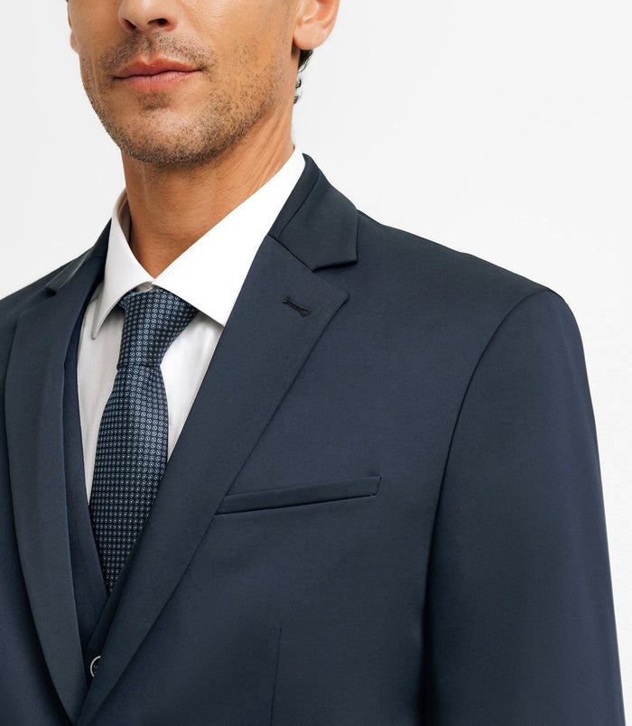 Izac Veste Ville En Tissu Technique Marine