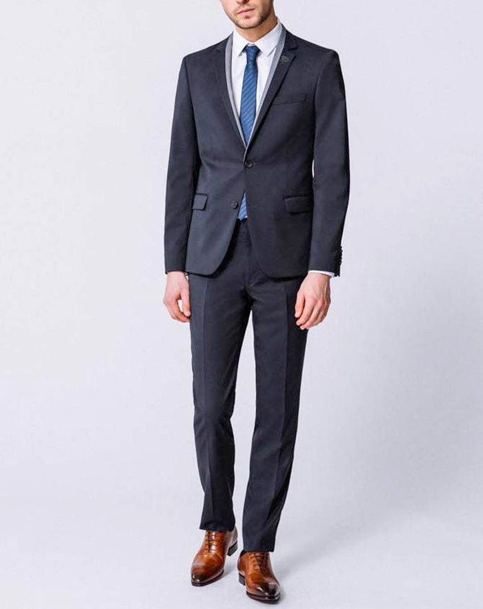 izac Veste ville en tissu technique navy "Perico"