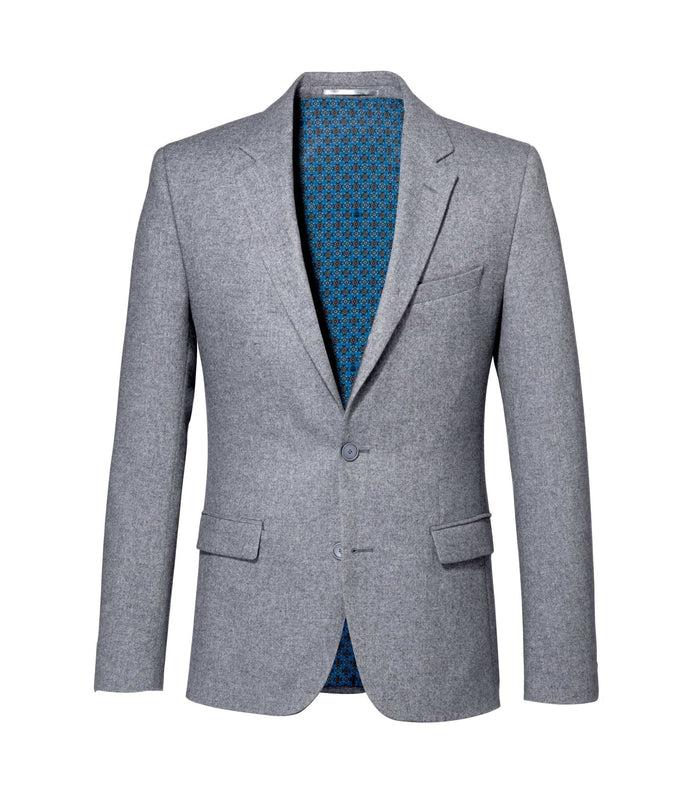 izac Veste ville en tweed gris "Epatant"