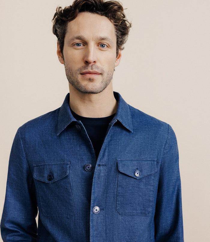 Izac Veste Ville Indigo