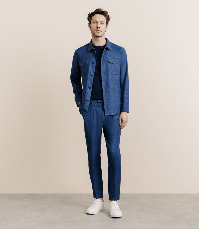 Izac Veste Ville Indigo