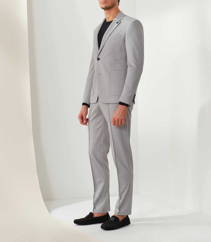 izac Veste ville maille gris-clair "Ales"