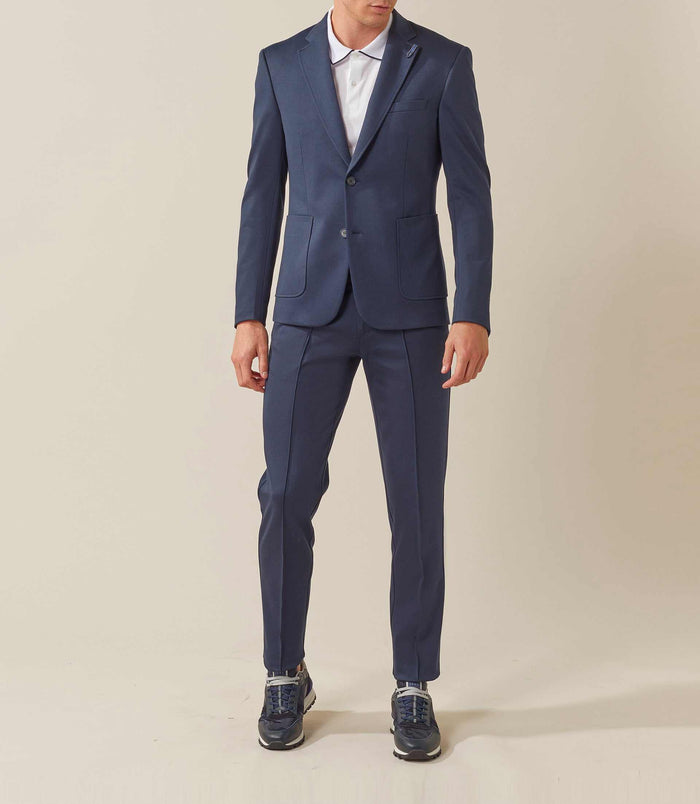 izac Veste ville maille marine "Ales"