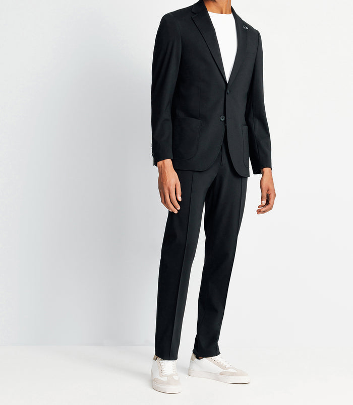 izac Veste ville maille noir