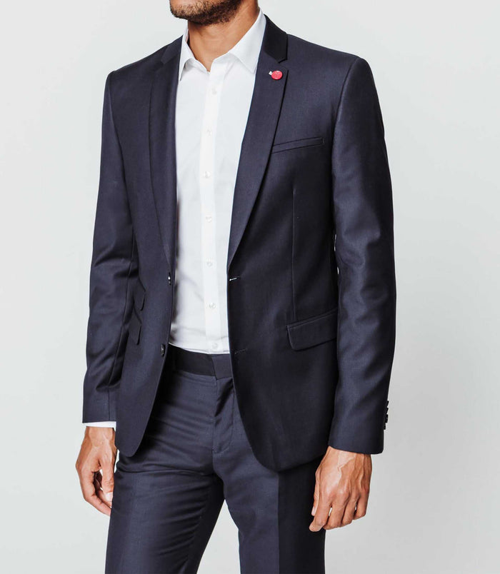 Izac Veste Ville Navy