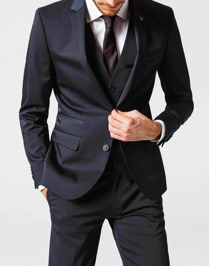Izac Veste Ville Navy Unie