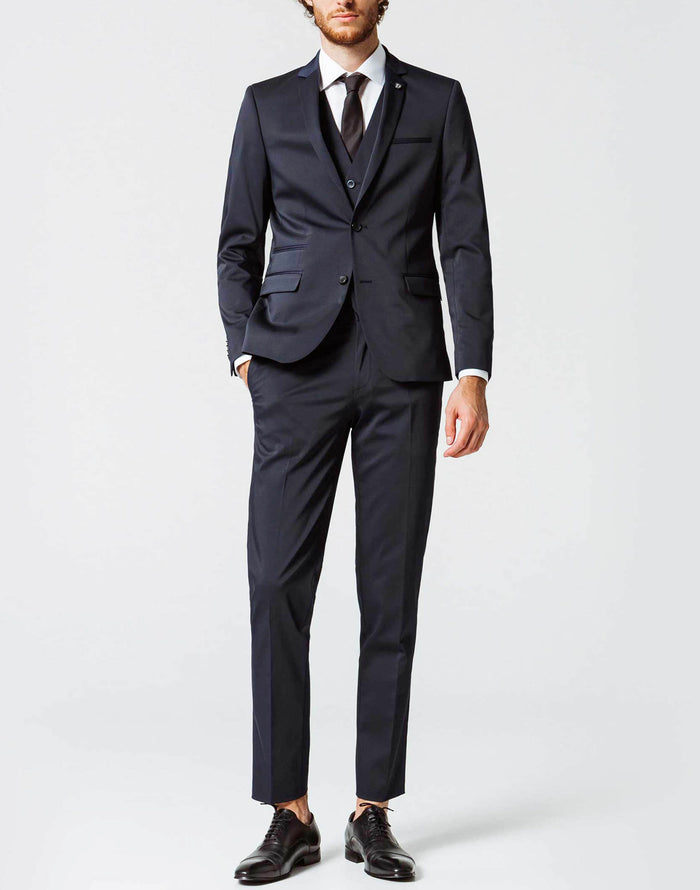 izac Veste Ville Navy Unie
