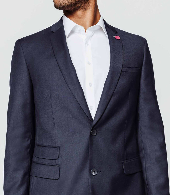 izac Veste ville navy