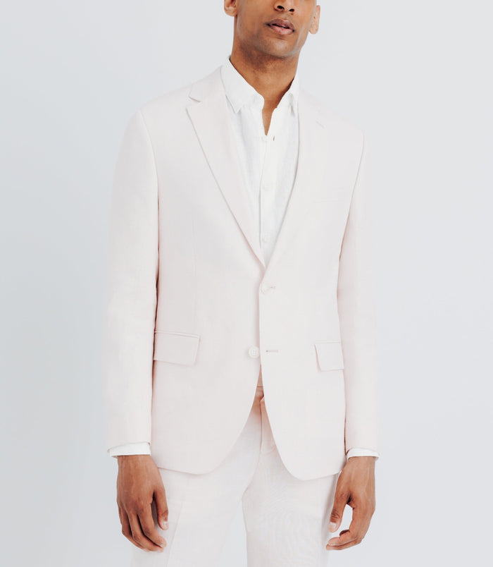 Izac Veste Ville Séparable 100% Lin Rose