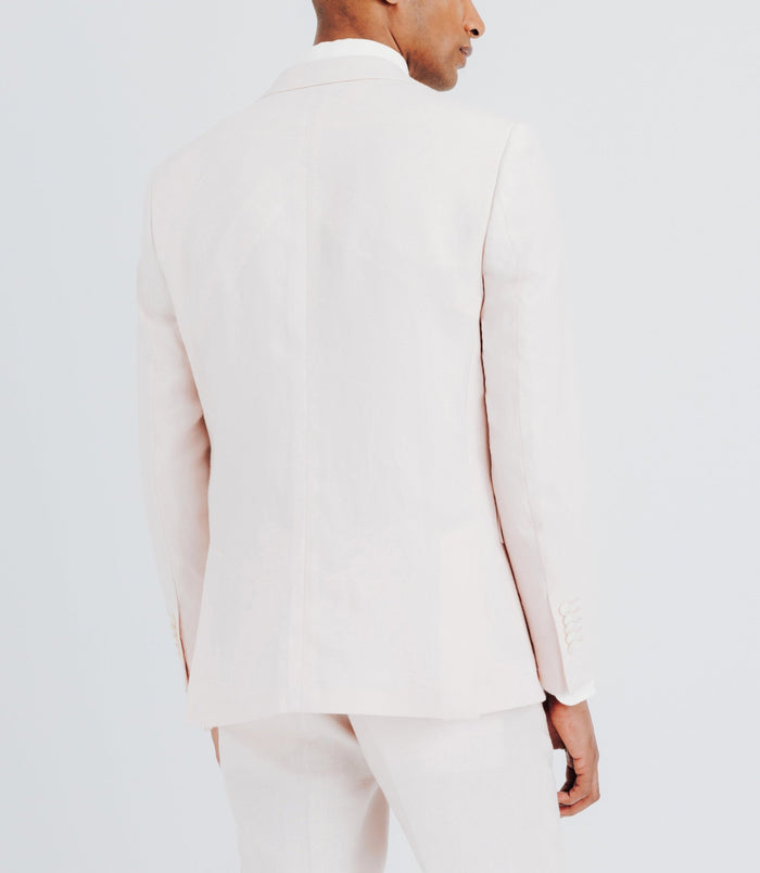 Izac Veste Ville Séparable 100% Lin Rose