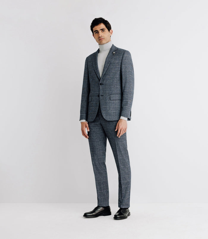 izac Veste ville séparable à carreaux marine