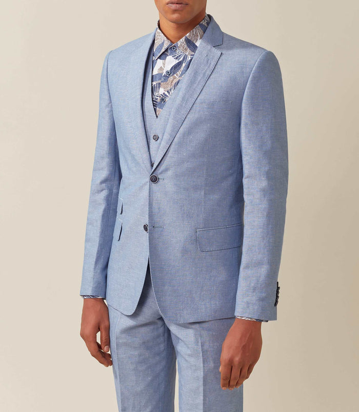 Izac Veste Ville Séparable Bleu-clair "Azurro"