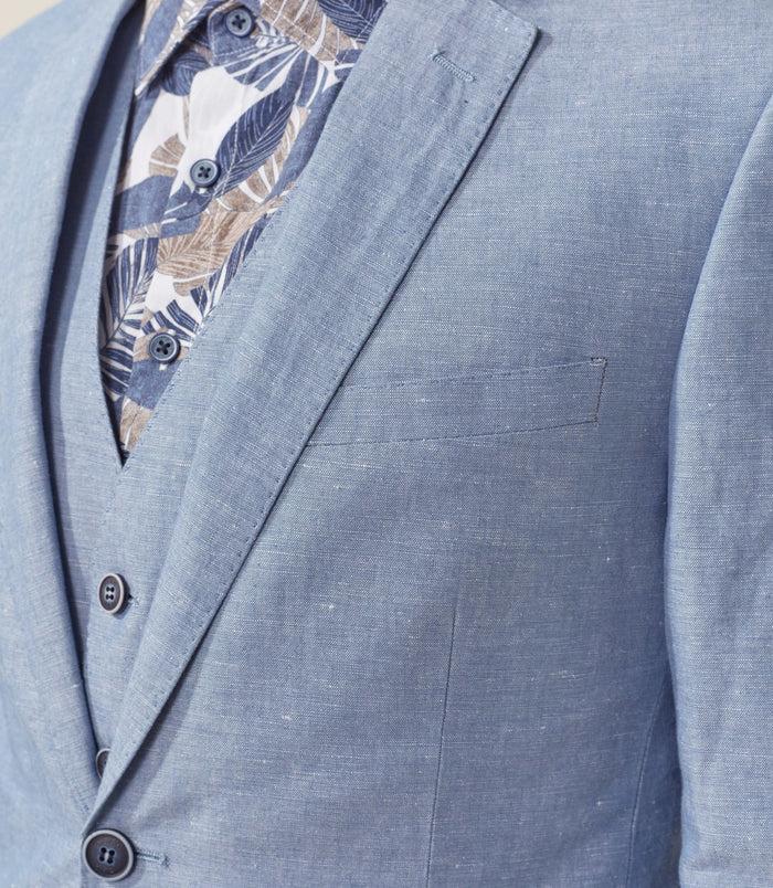 Izac Veste Ville Séparable Bleu-clair "Azurro"