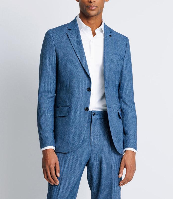 Izac Veste Ville Séparable Bleu Effet Denim