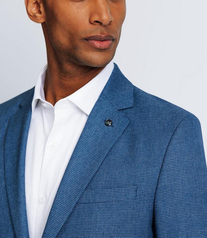 Izac Veste Ville Séparable Bleu Effet Denim
