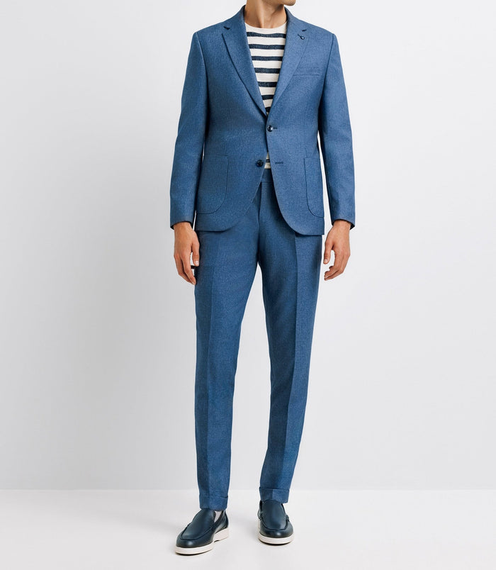 izac Veste ville séparable bleu effet denim