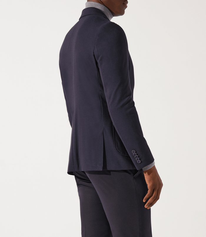 Izac Veste Ville Séparable En Maille Marine SENSE