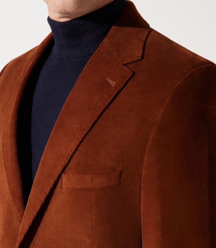 Izac Veste Ville Séparable En Velours Cannelle