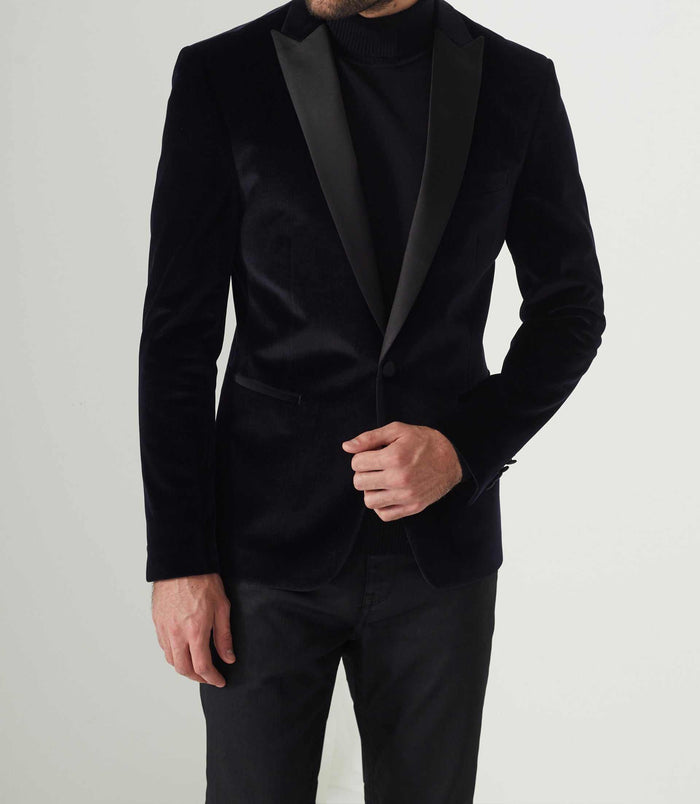 Izac Veste Ville Séparable Marine "Velvet"