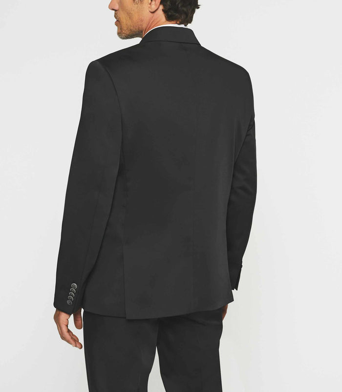Izac Veste Ville Tissu Technique Noir SANACO