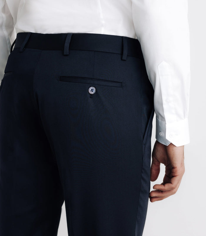 Izac Pantalon Ville Séparable Tissu Technique Marine
