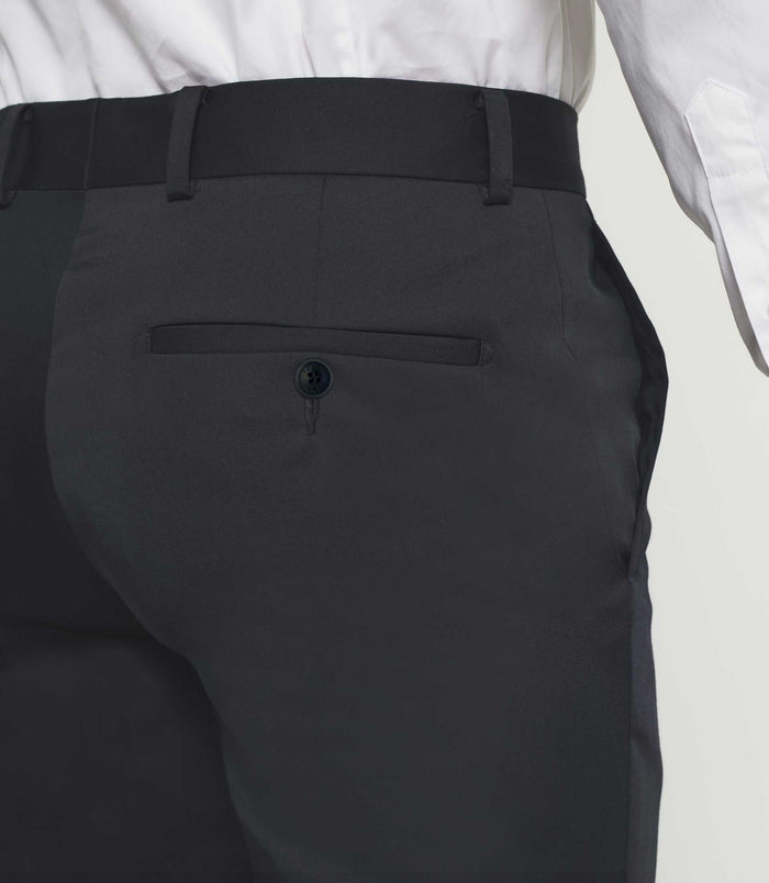 Izac Pantalon Ville Tissu Technique Marine BIONACOUT